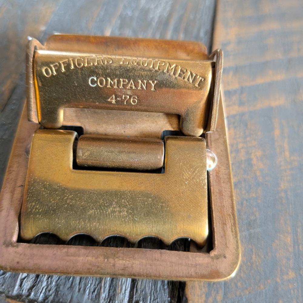 Vintage US Marine Corp. Belt Buckle